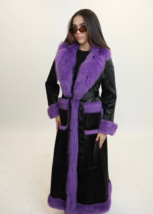 BUDAPEST Coat (purple)