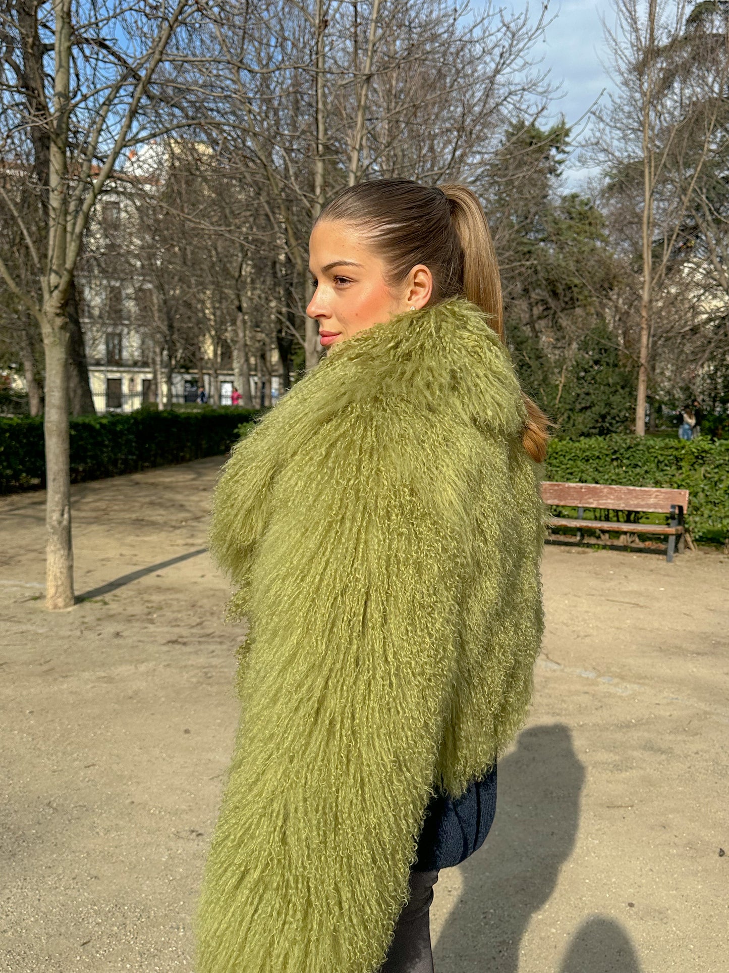 CARINA coat (pistachio)