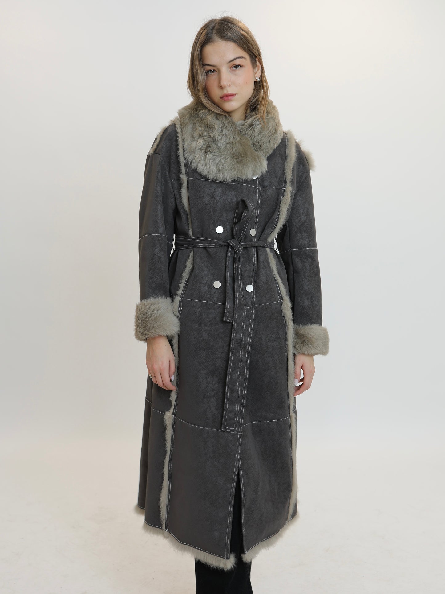 Abrigo TORONTO (gris)