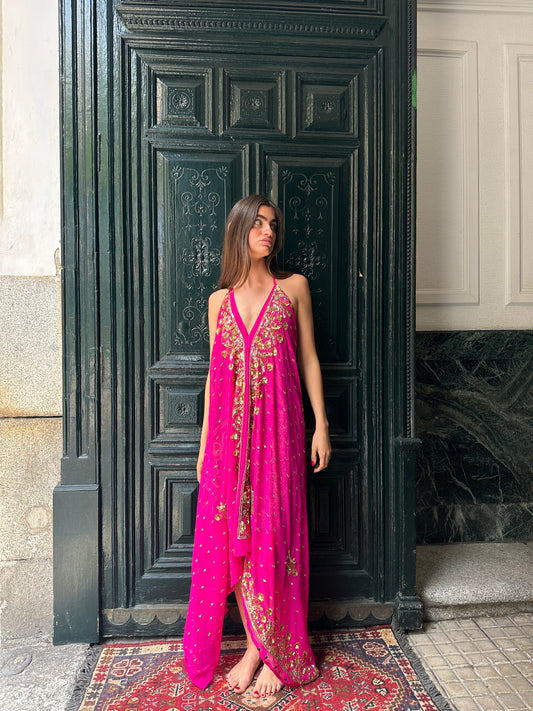 Vestido euforia rosa