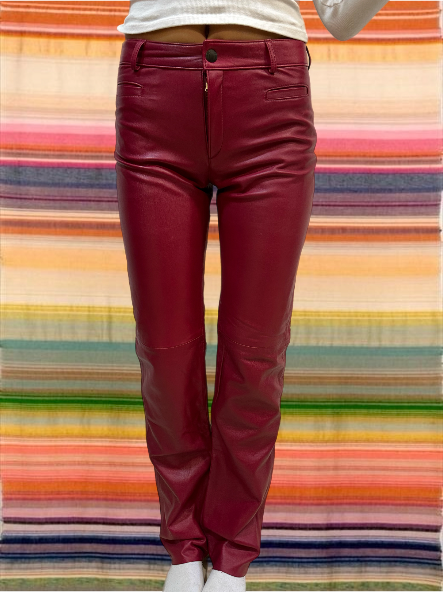 Pantalones Leather 015