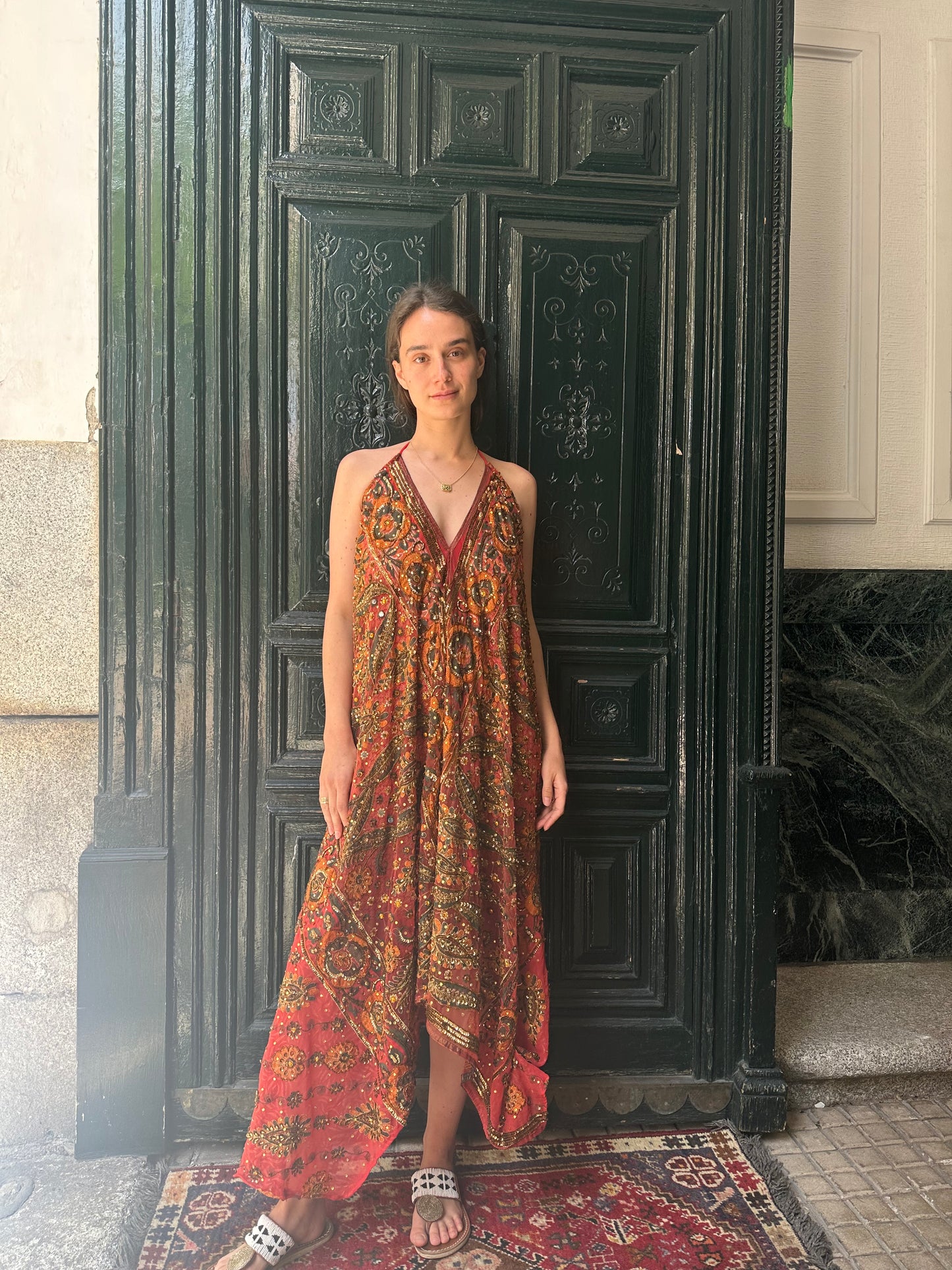 Vestido joya rojo