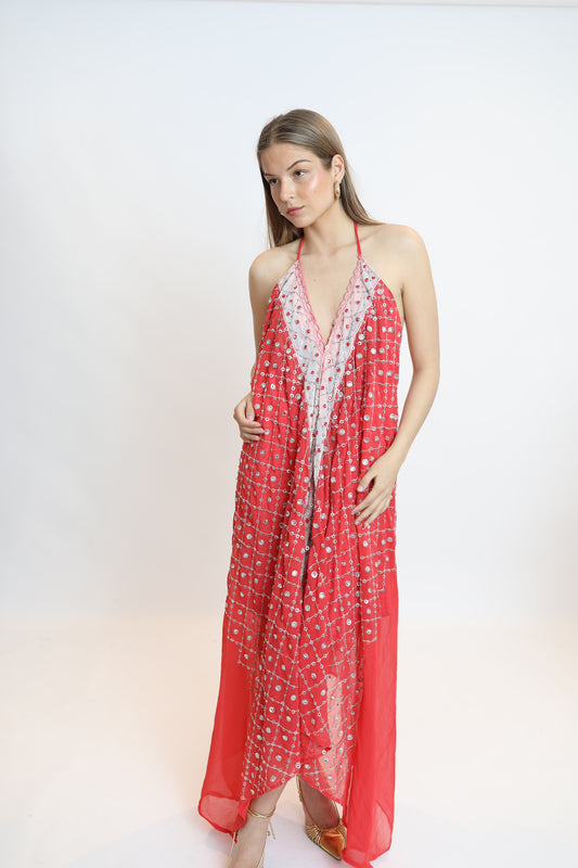 Vestido joya rosa 277