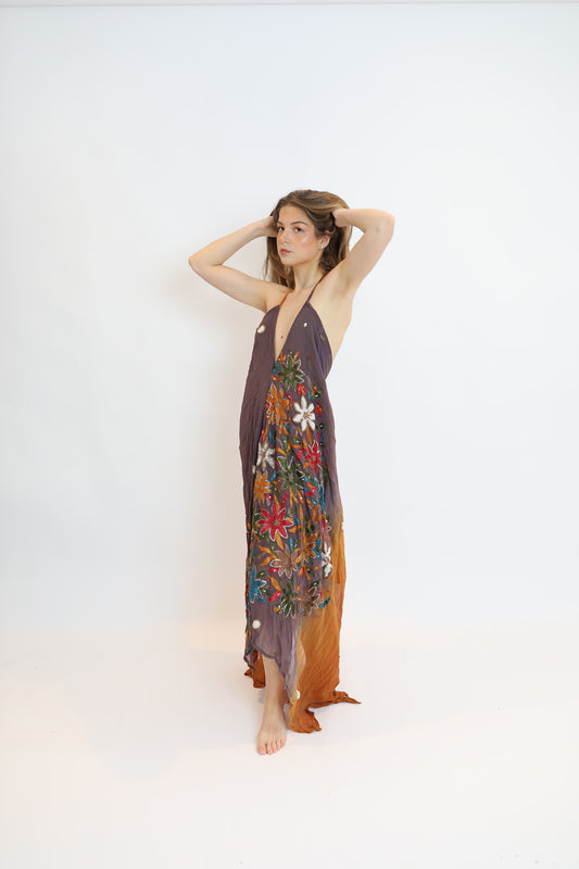 Vestido joya multicolor 163