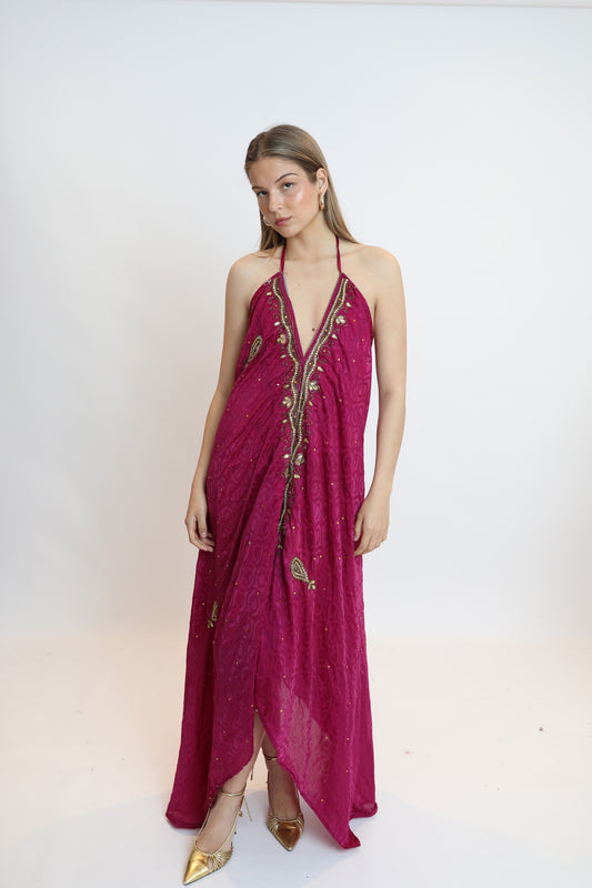 Vestido joya rosa 258