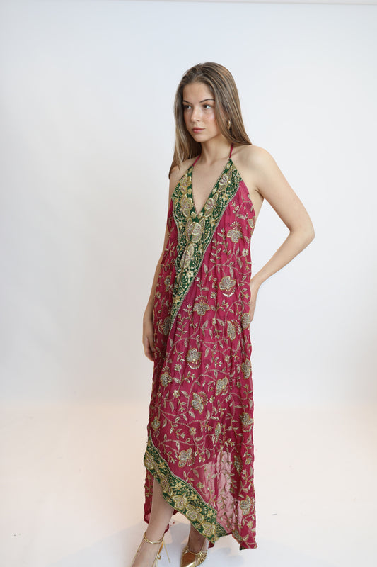 Vestido joya rosa 263