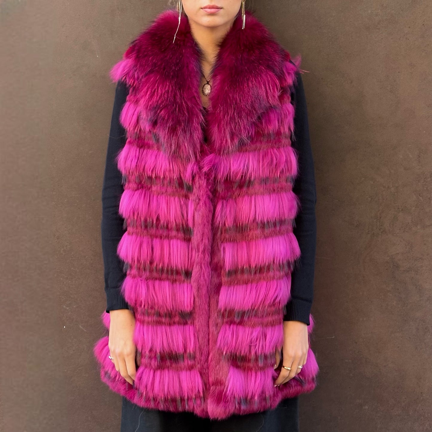 Chaleco Venice (fucsia)