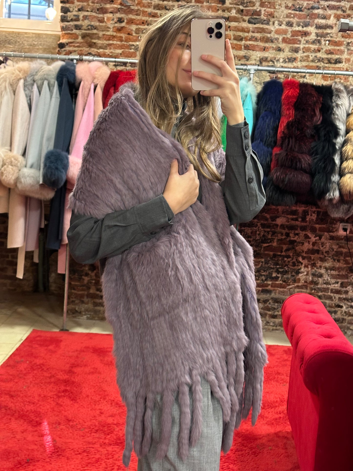 Estola conejo (malva)