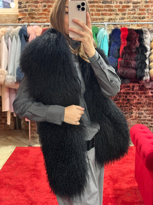 Estola salvaje (negra)