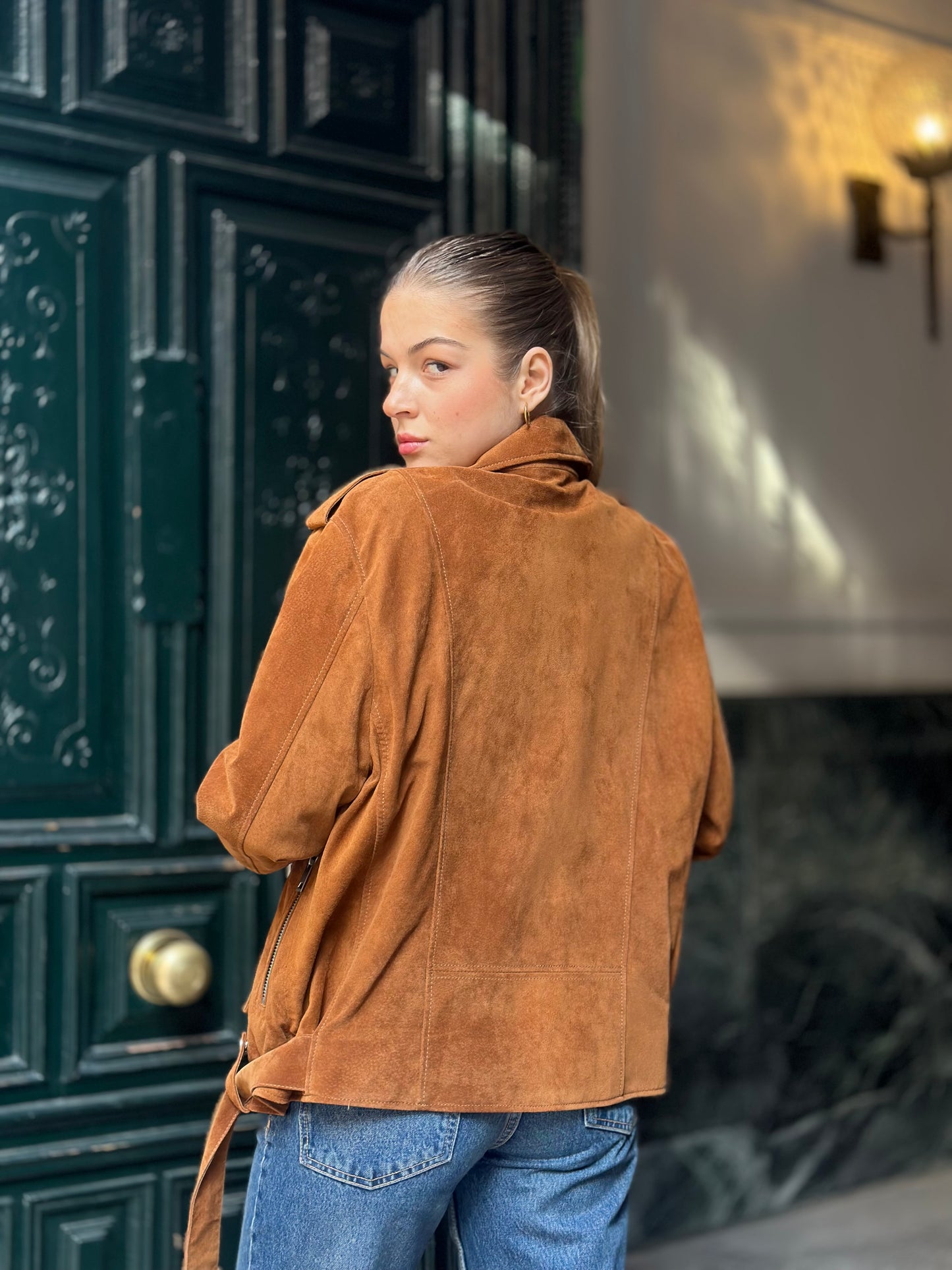 Chaqueta Boyfriend (brown)