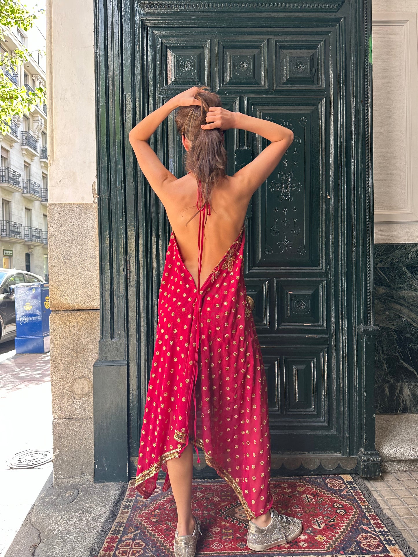 Vestido joya rojo