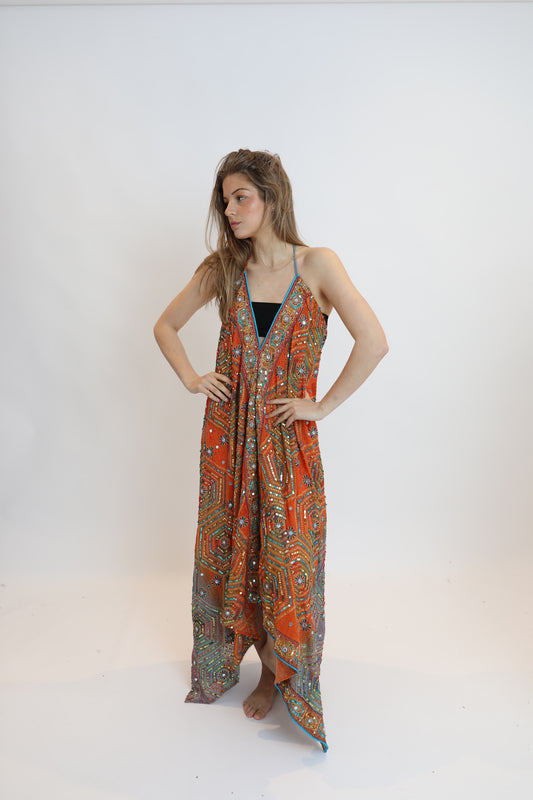 Vestido joya multicolor 125