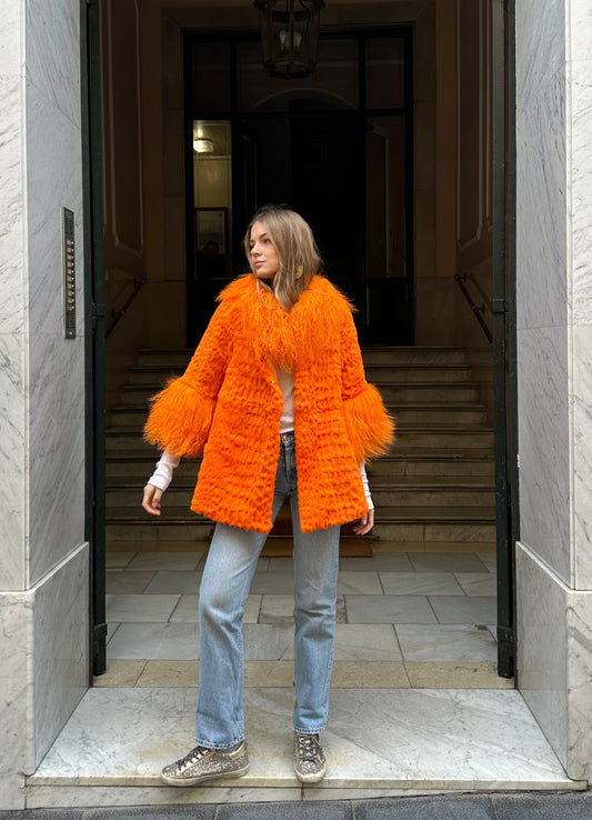 Orange Uramaki Coat