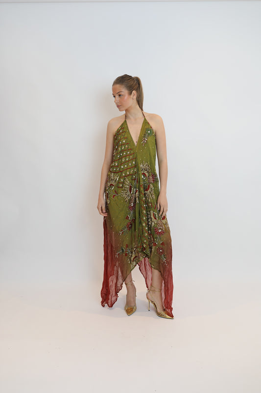 Vestido joya multicolor 112