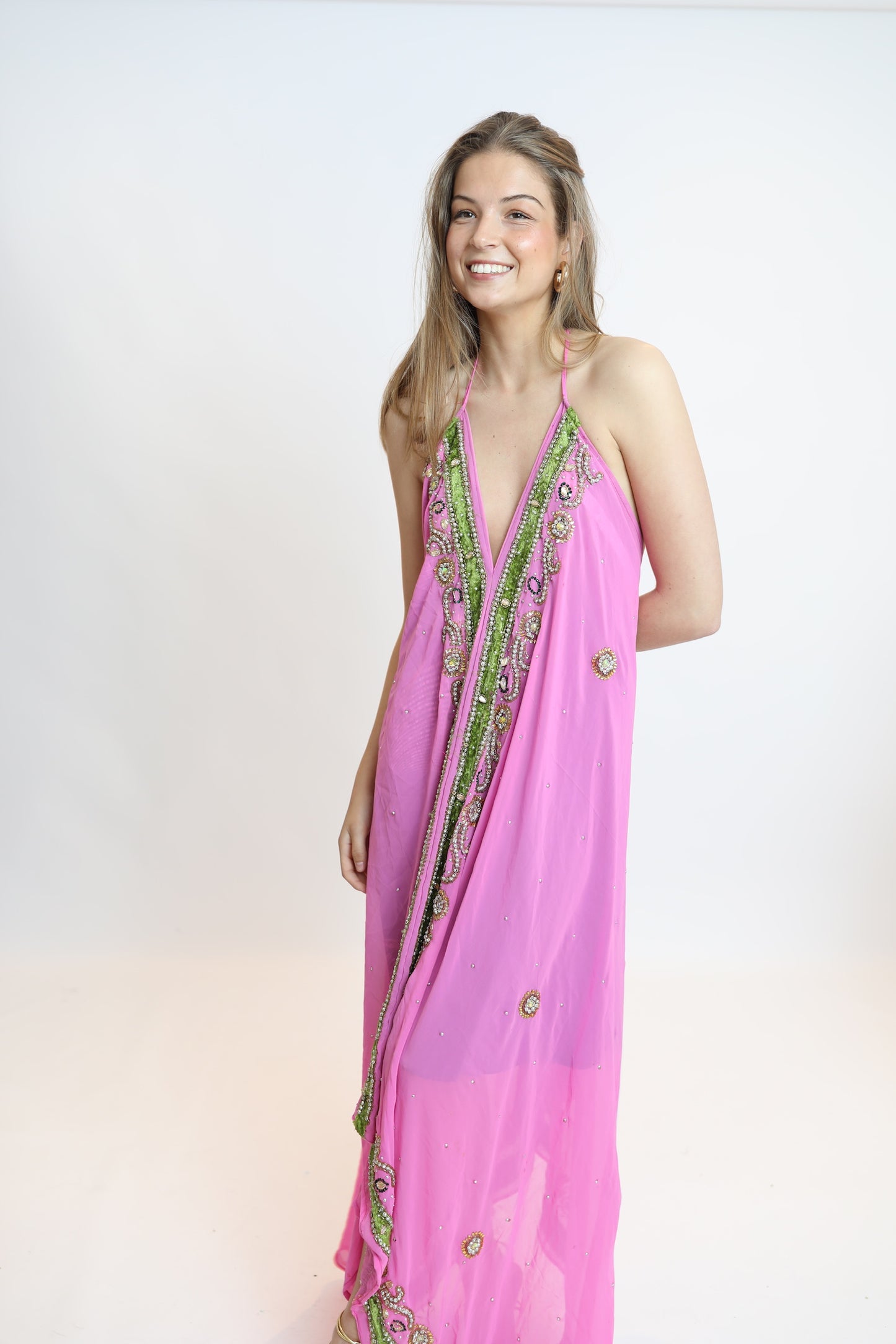 Vestido joya rosa 267