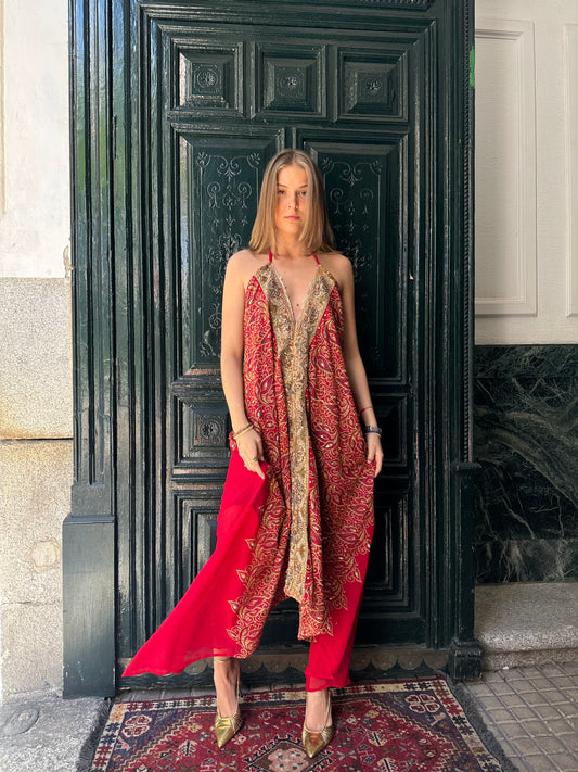 Vestido joya rojo