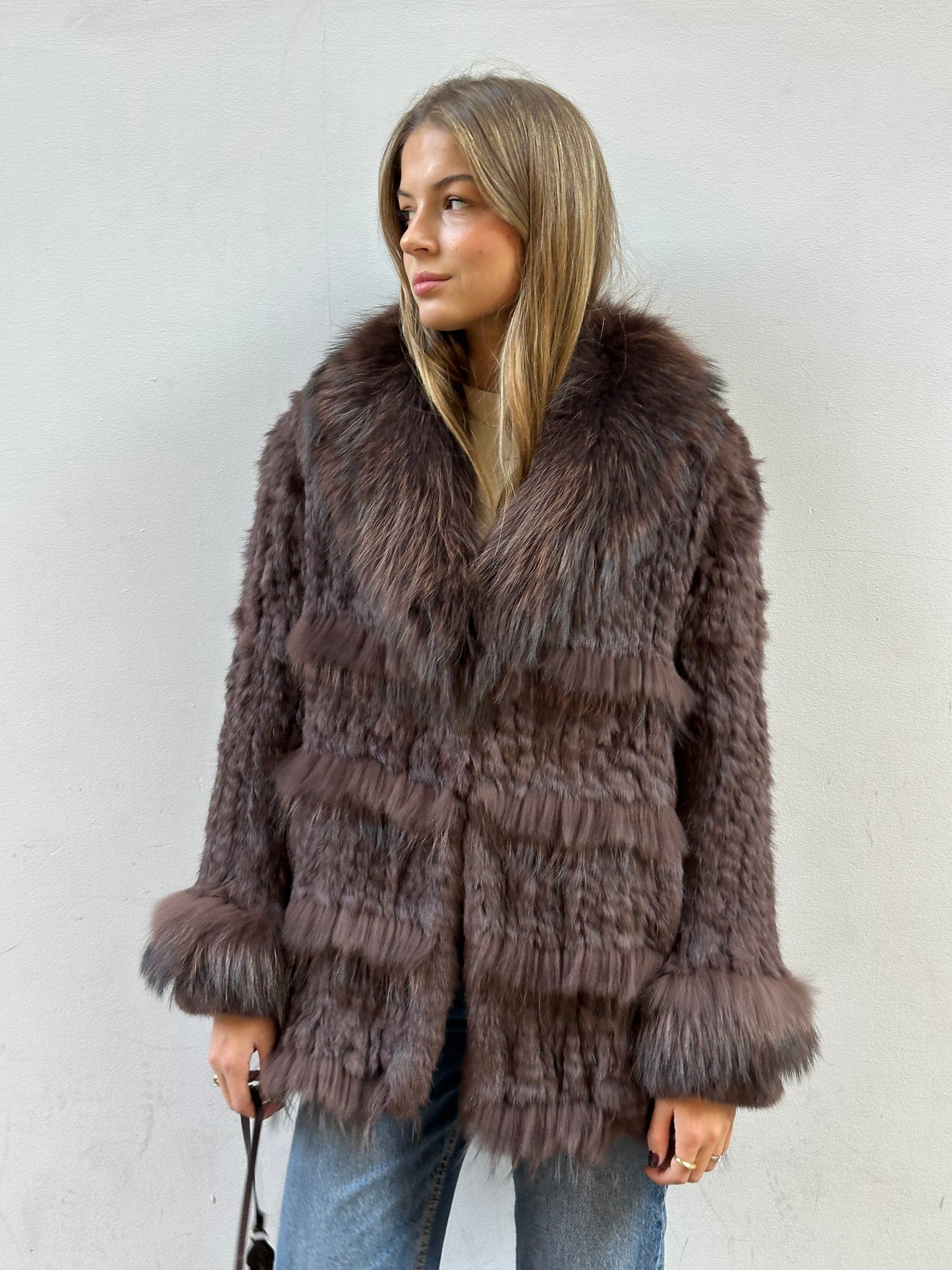 Abrigo Soft High (marrón)