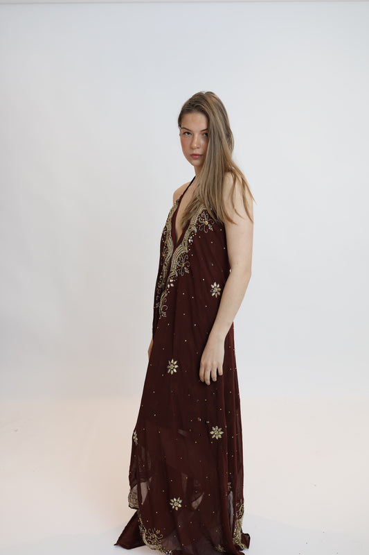 Vestido joya rojo 159