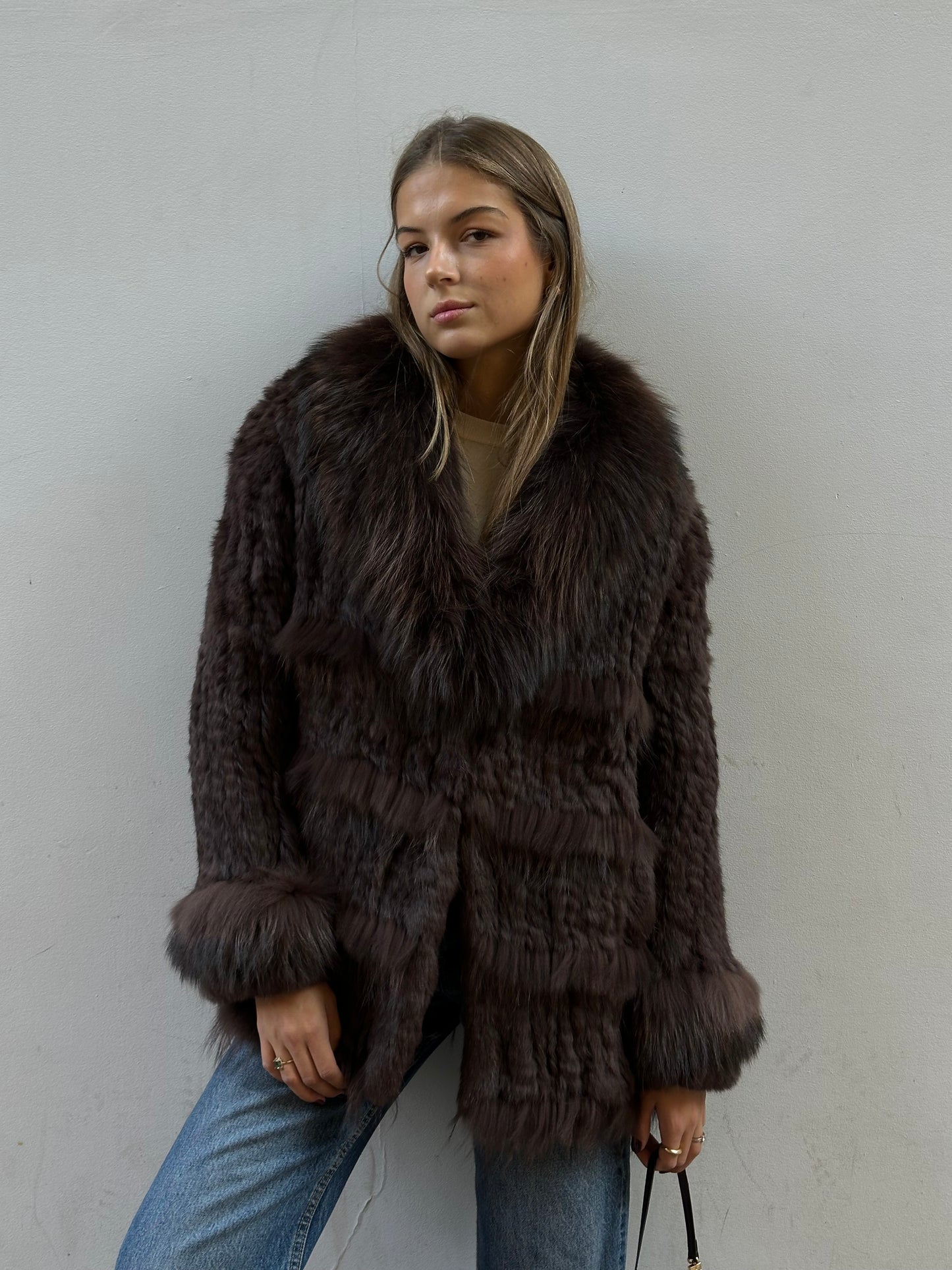 Abrigo Soft High (marrón)