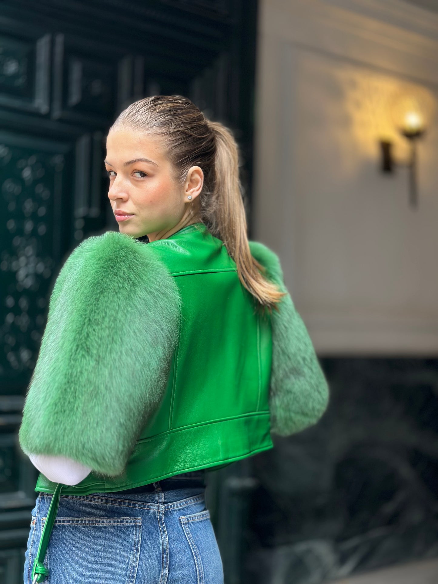 Chaqueta Nube (verde)