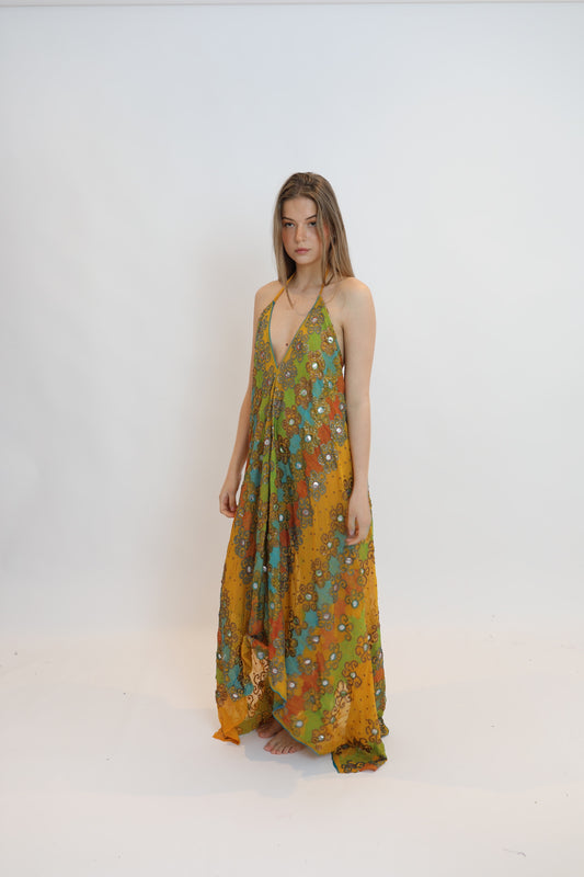 Vestido joya multicolor 129