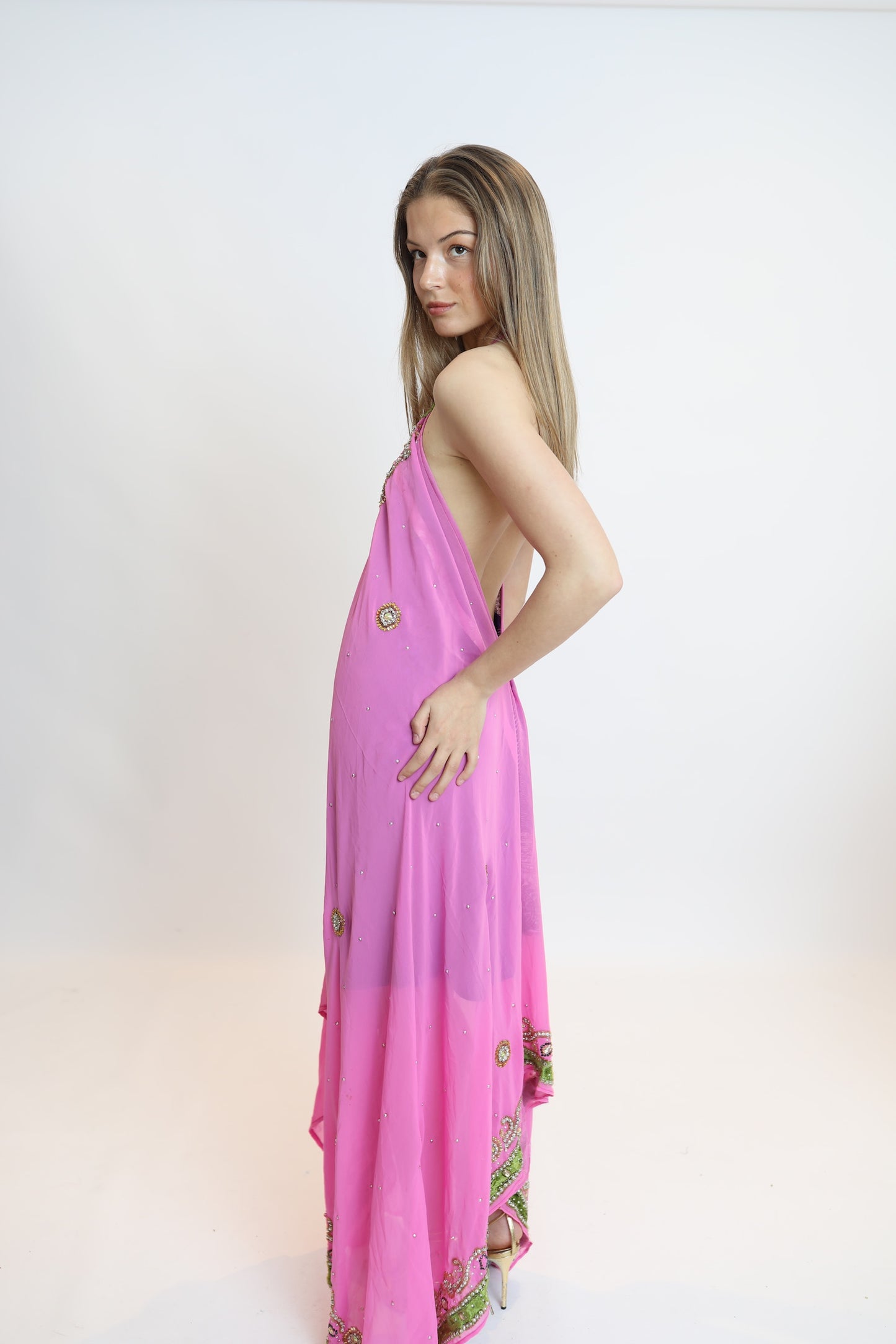 Vestido joya rosa 267