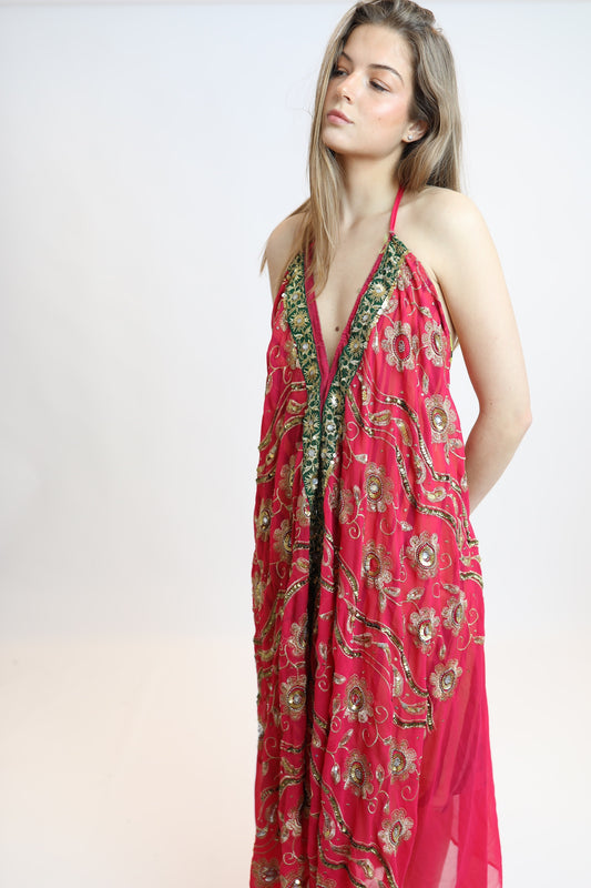 Vestido joya rojo 144