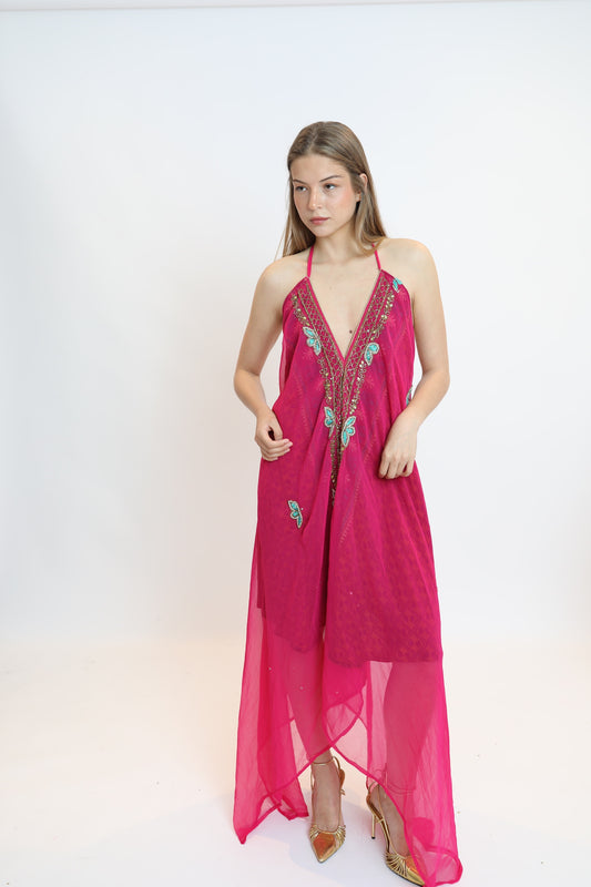 Vestido joya rosa 200