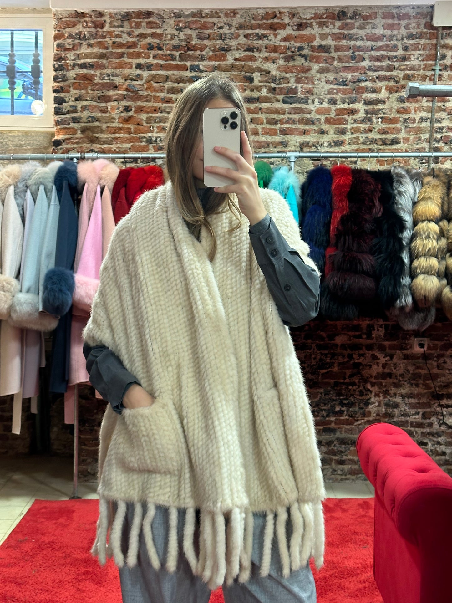 Estola Visón (crema)