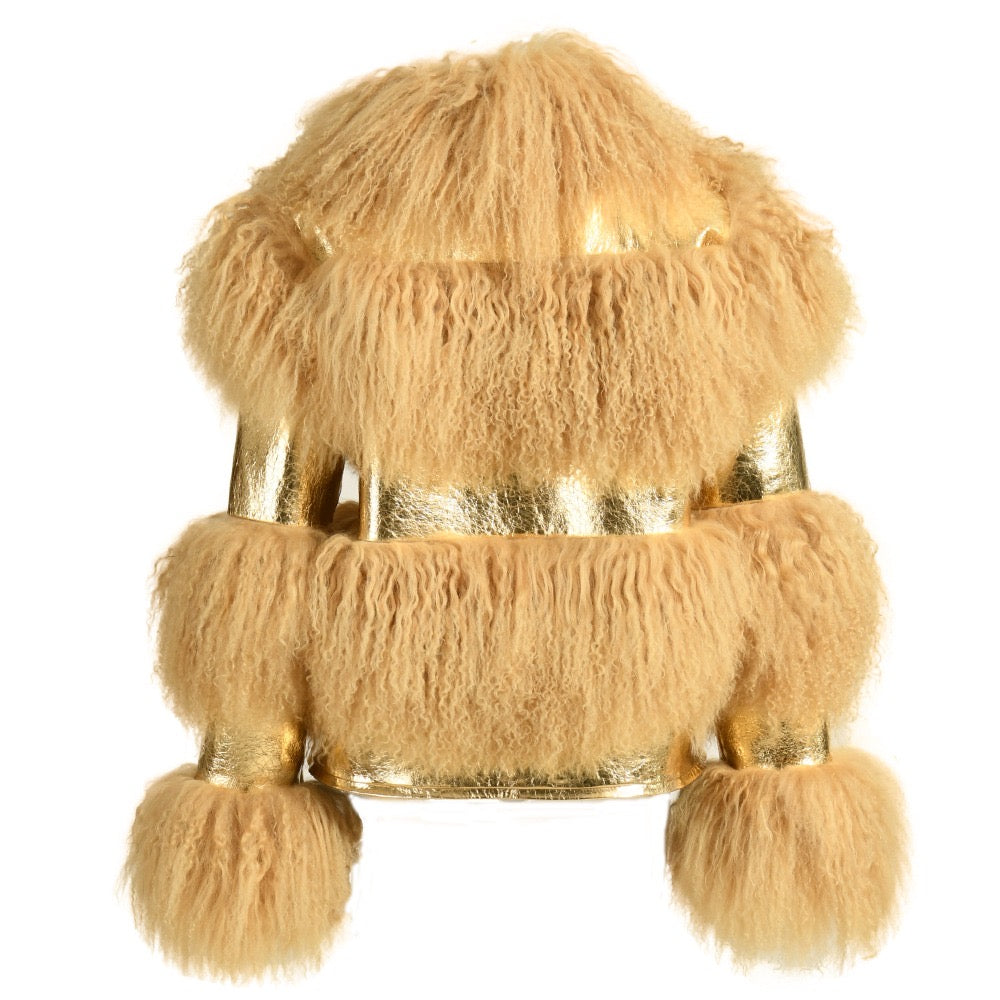 Abrigo SOHO desmontable (gold)