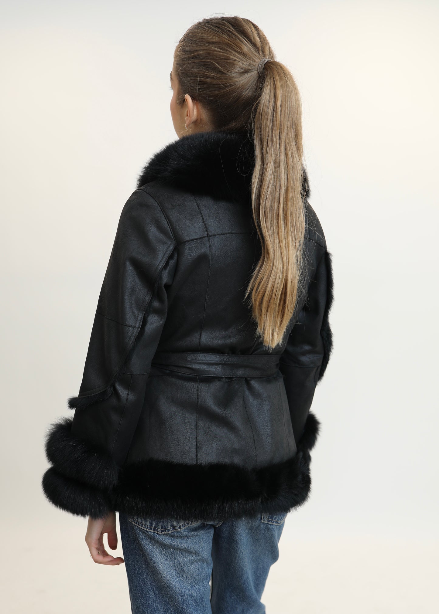 Abrigo Baby Budapest (negro)