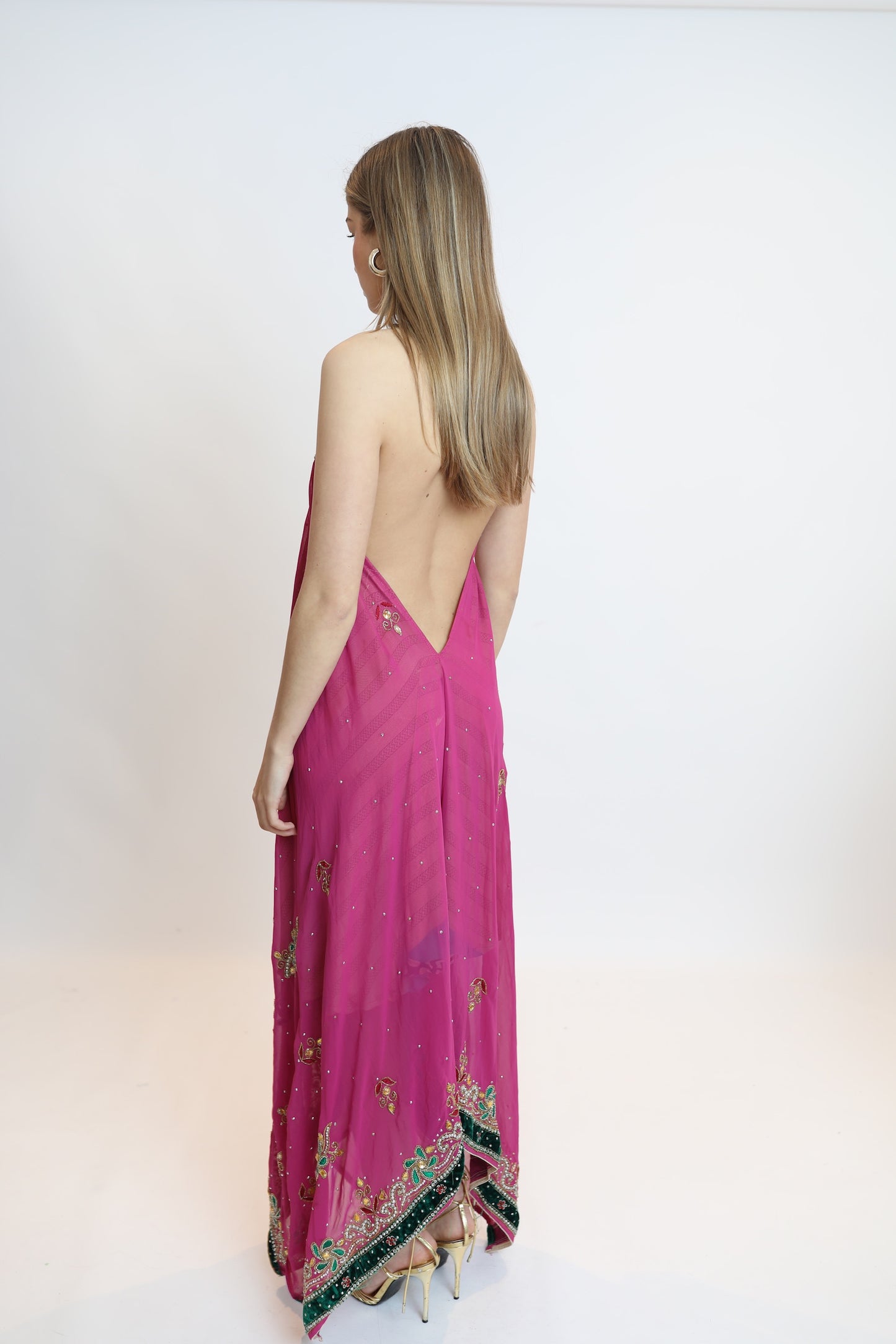 Vestido joya rosa 300