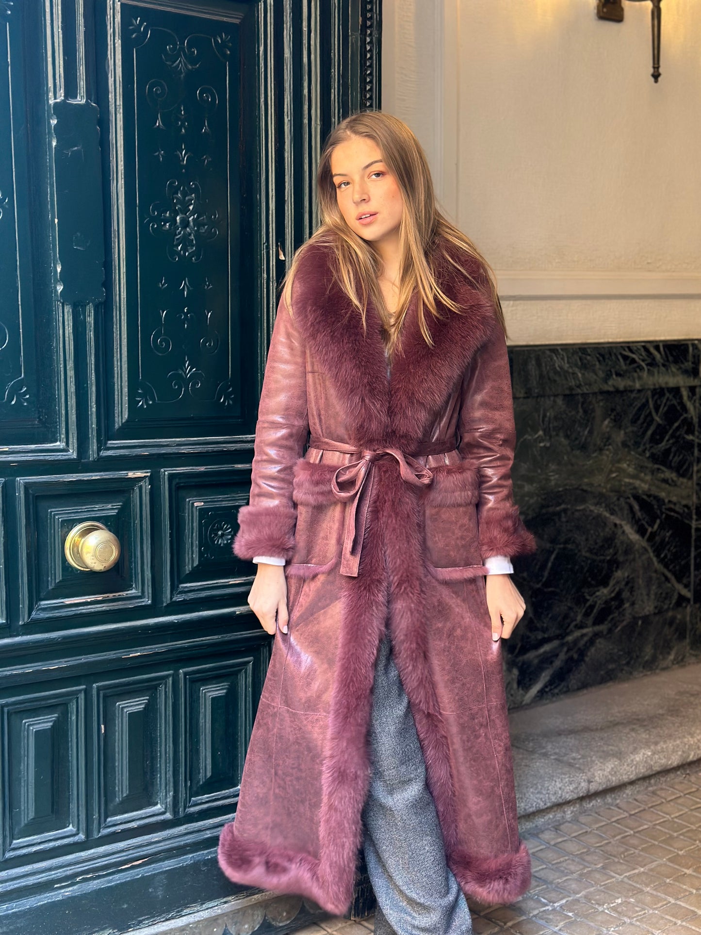 BUDAPEST Coat (maroon)