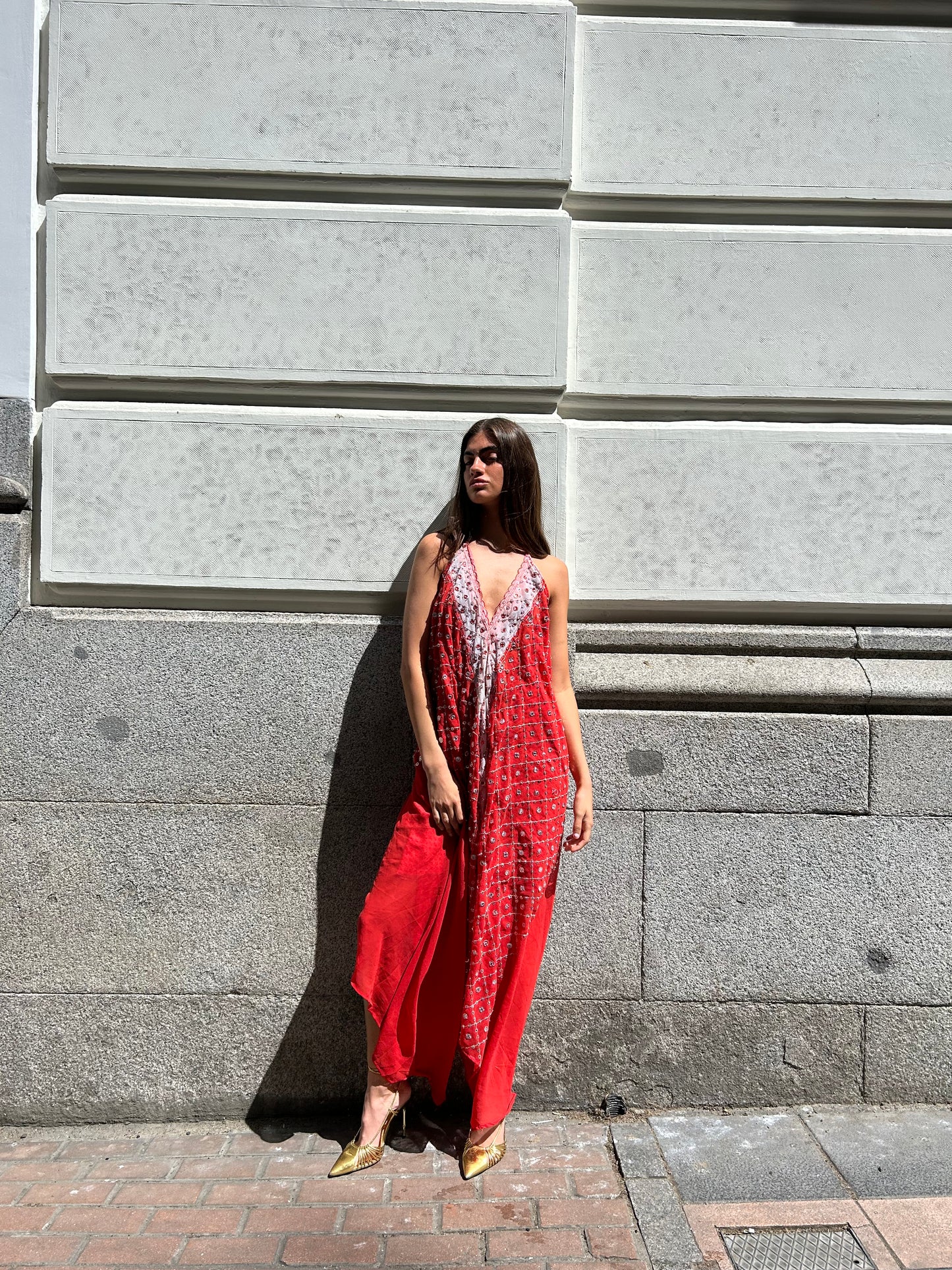 Vestido joya rojo