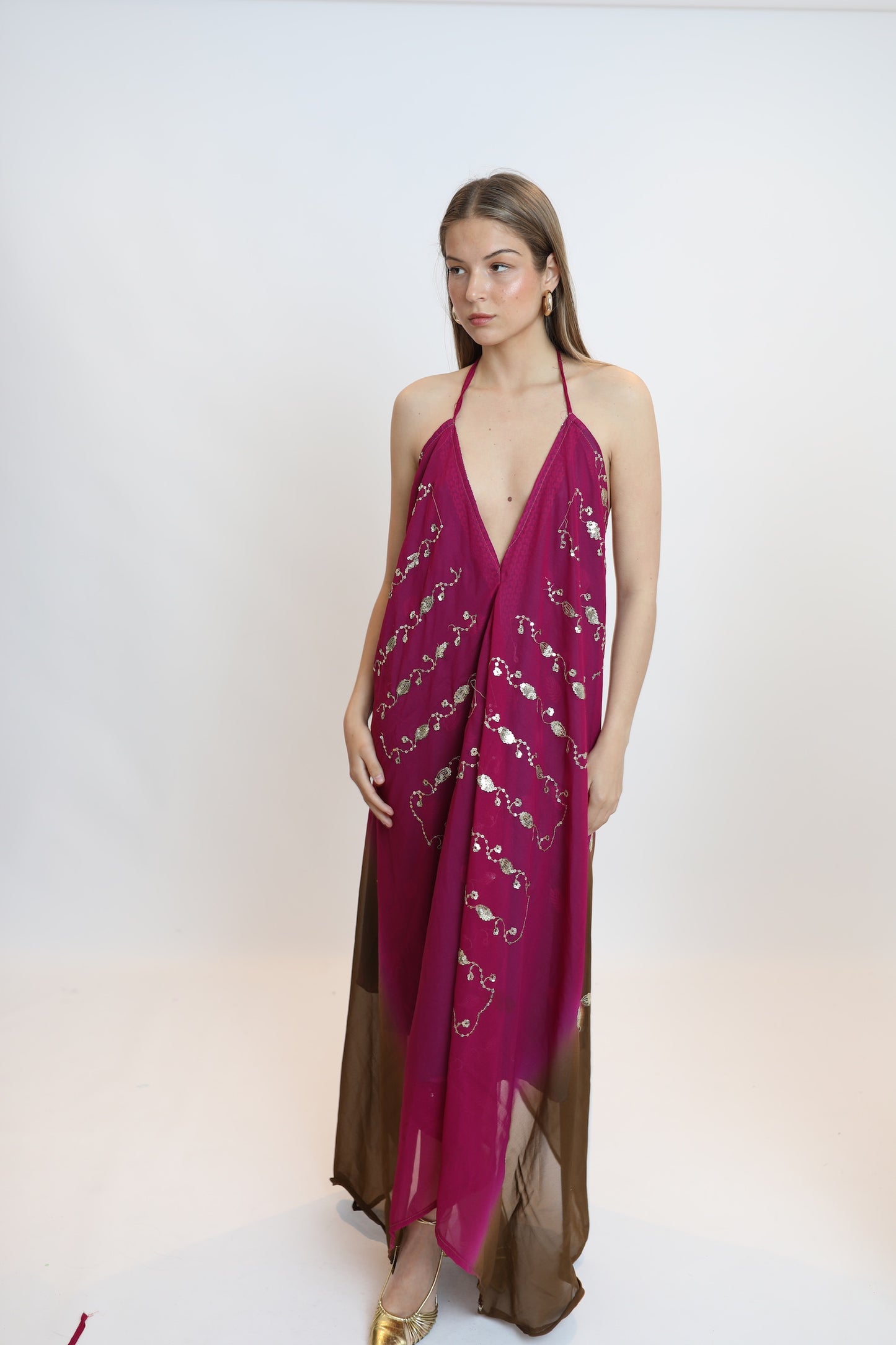 Vestido joya multicolor 301