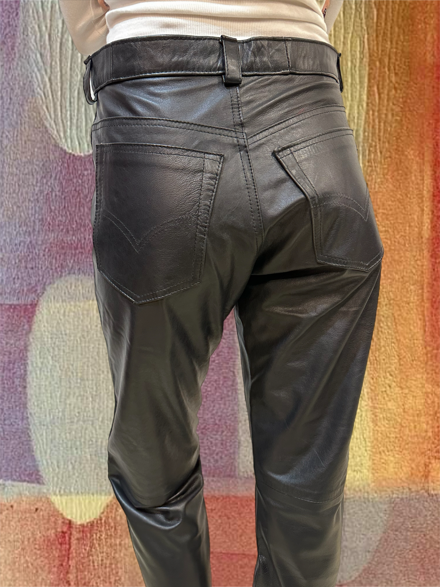 Pantalones Leather 013
