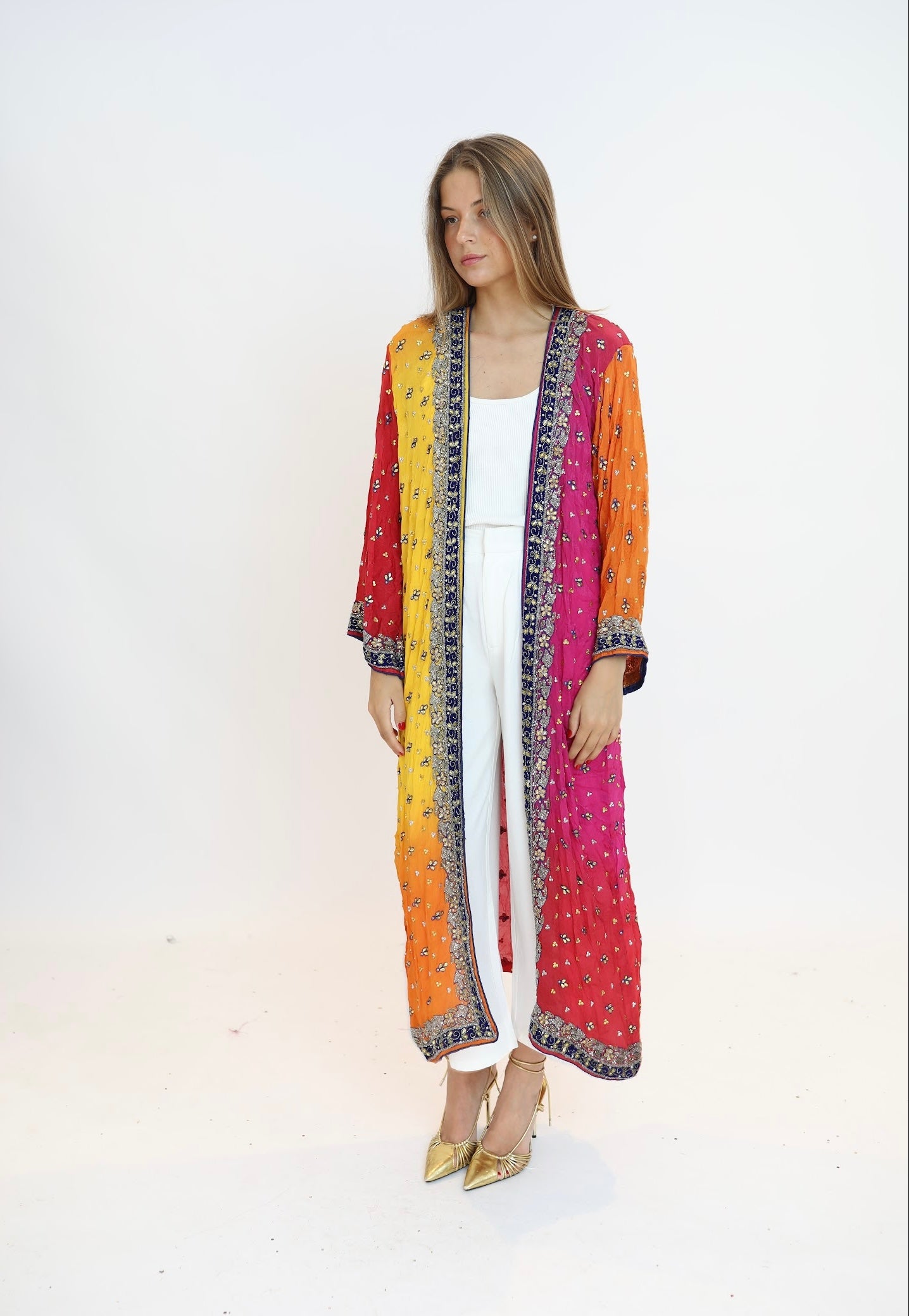 Caftán multicolor 257