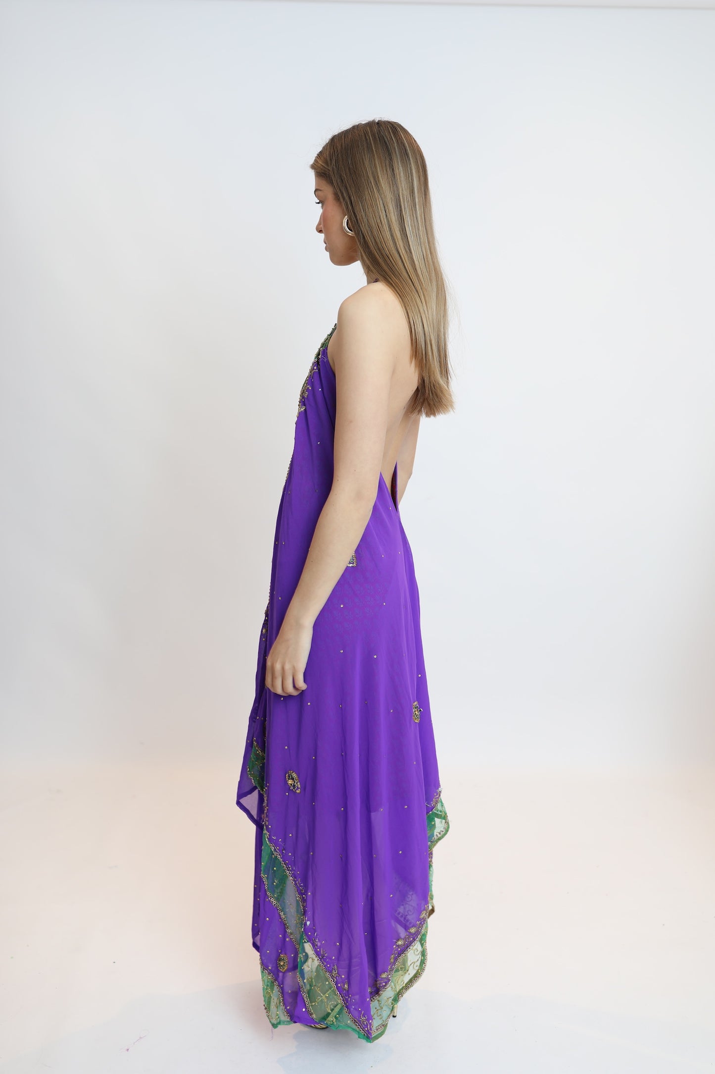 Vestido joya morado 291