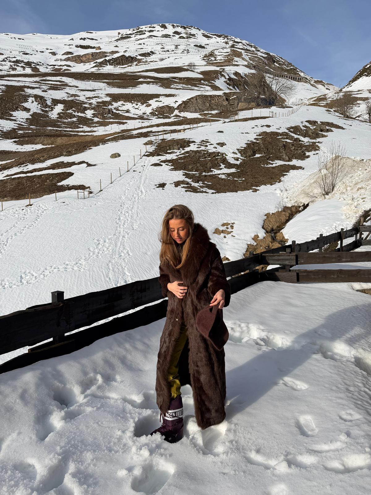 Abrigo BUDAPEST (marrón)