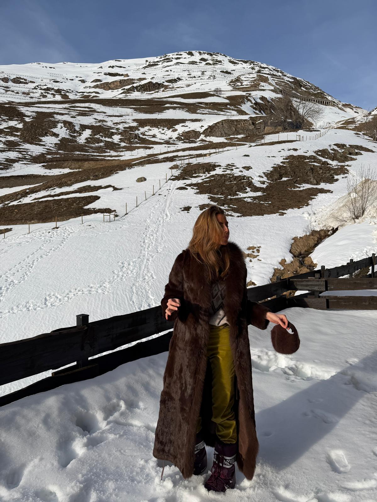 Abrigo BUDAPEST (marrón)