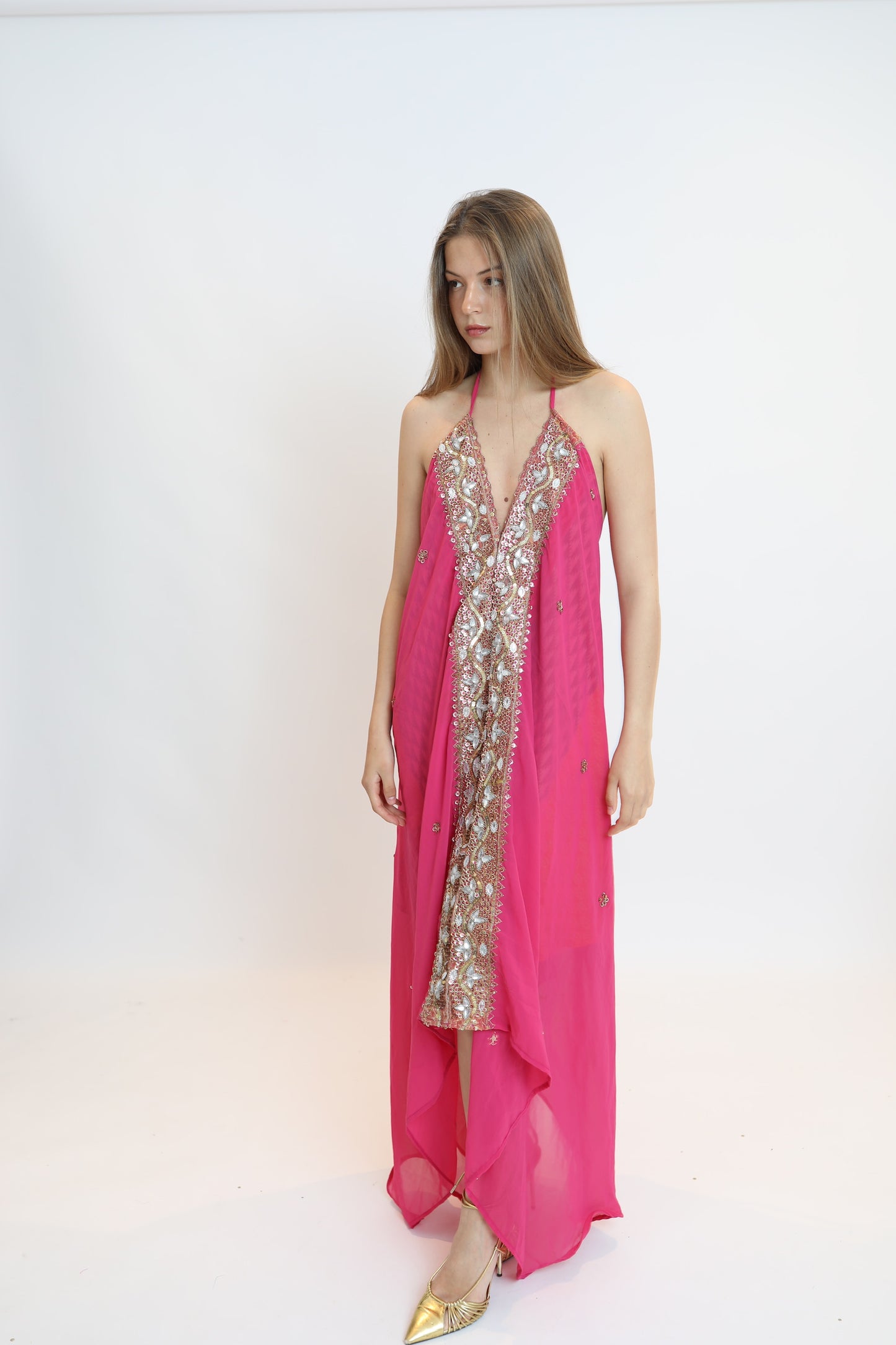 Vestido joya rosa 201