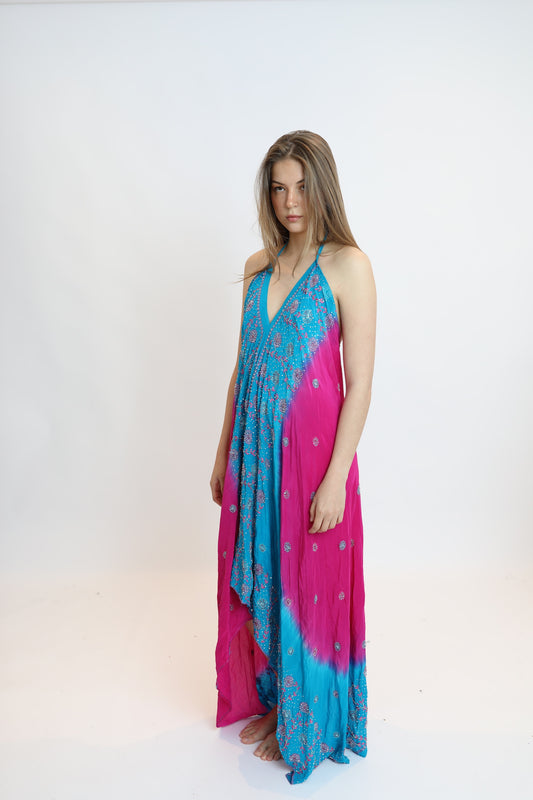 Vestido joya multicolor 006