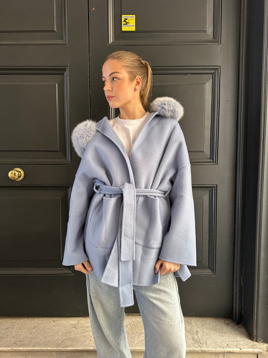 Abrigo EDIMBURGO azul