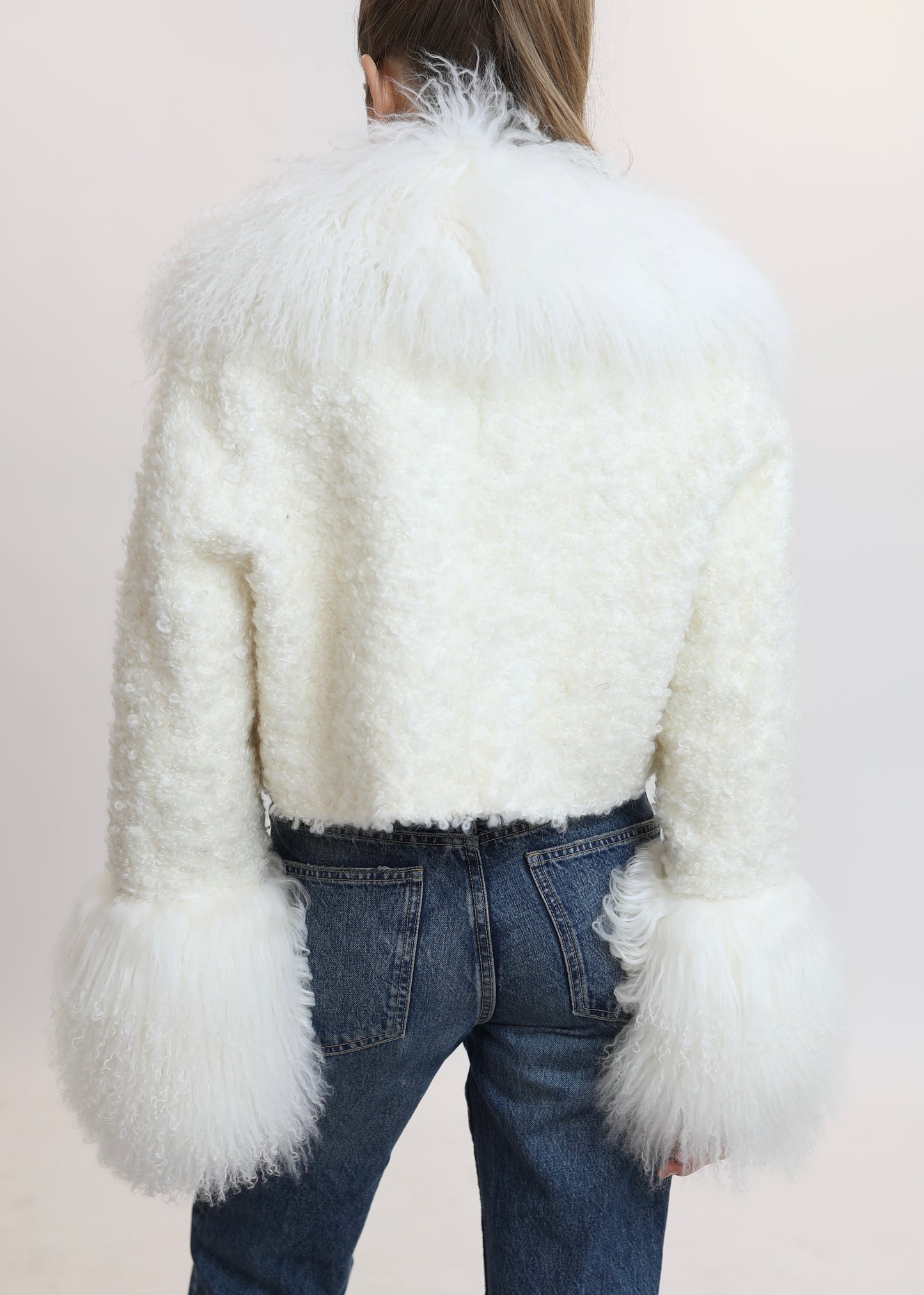 TIMELESS white wool coat