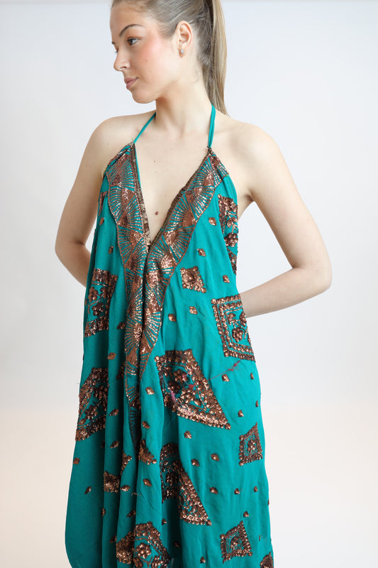 Vestido joya azul 119