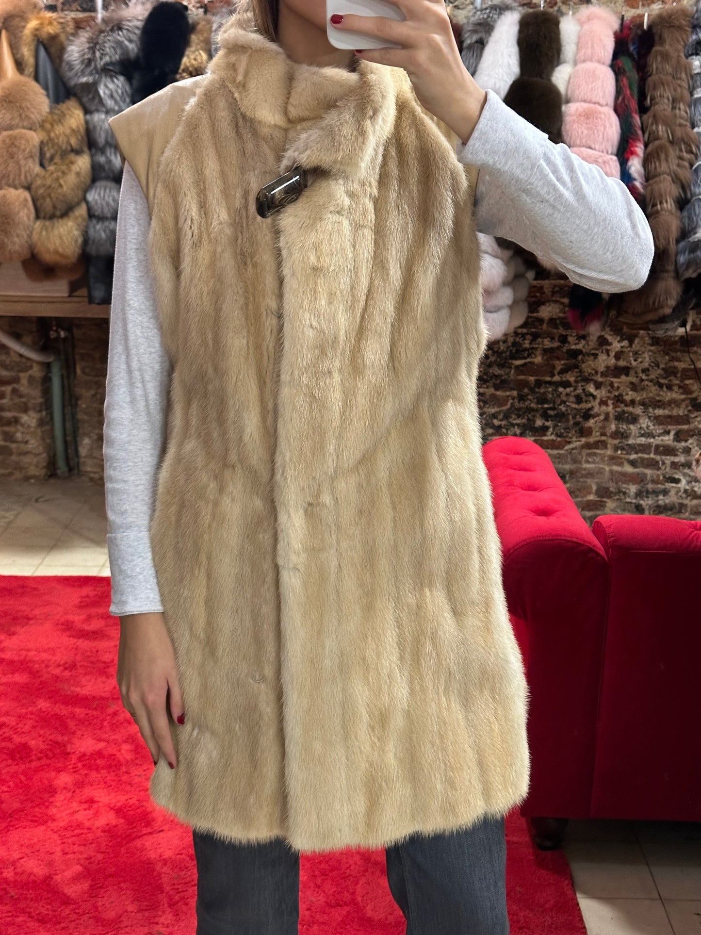 Chaleco ARMAD visón 07