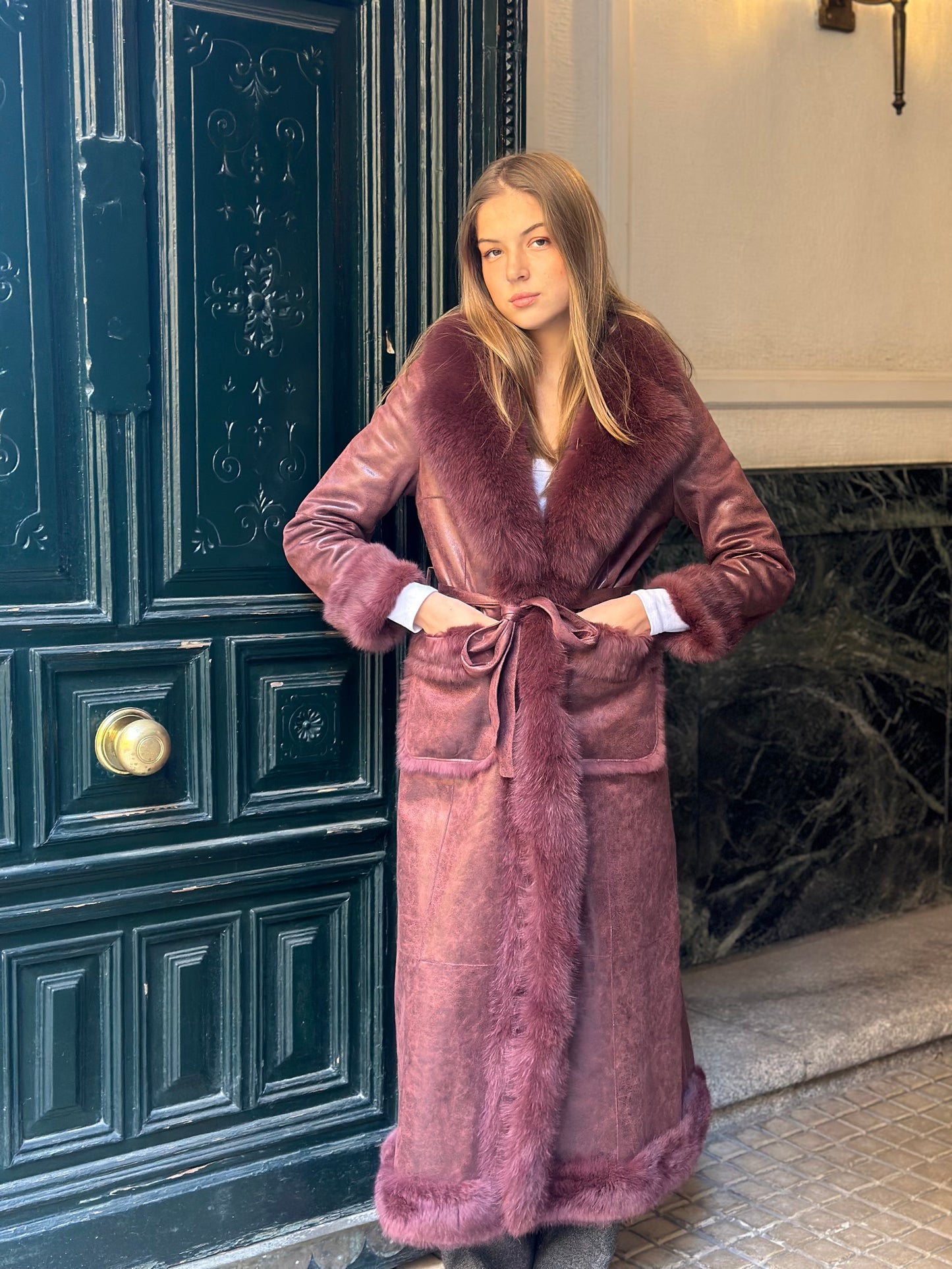 BUDAPEST Coat (maroon)