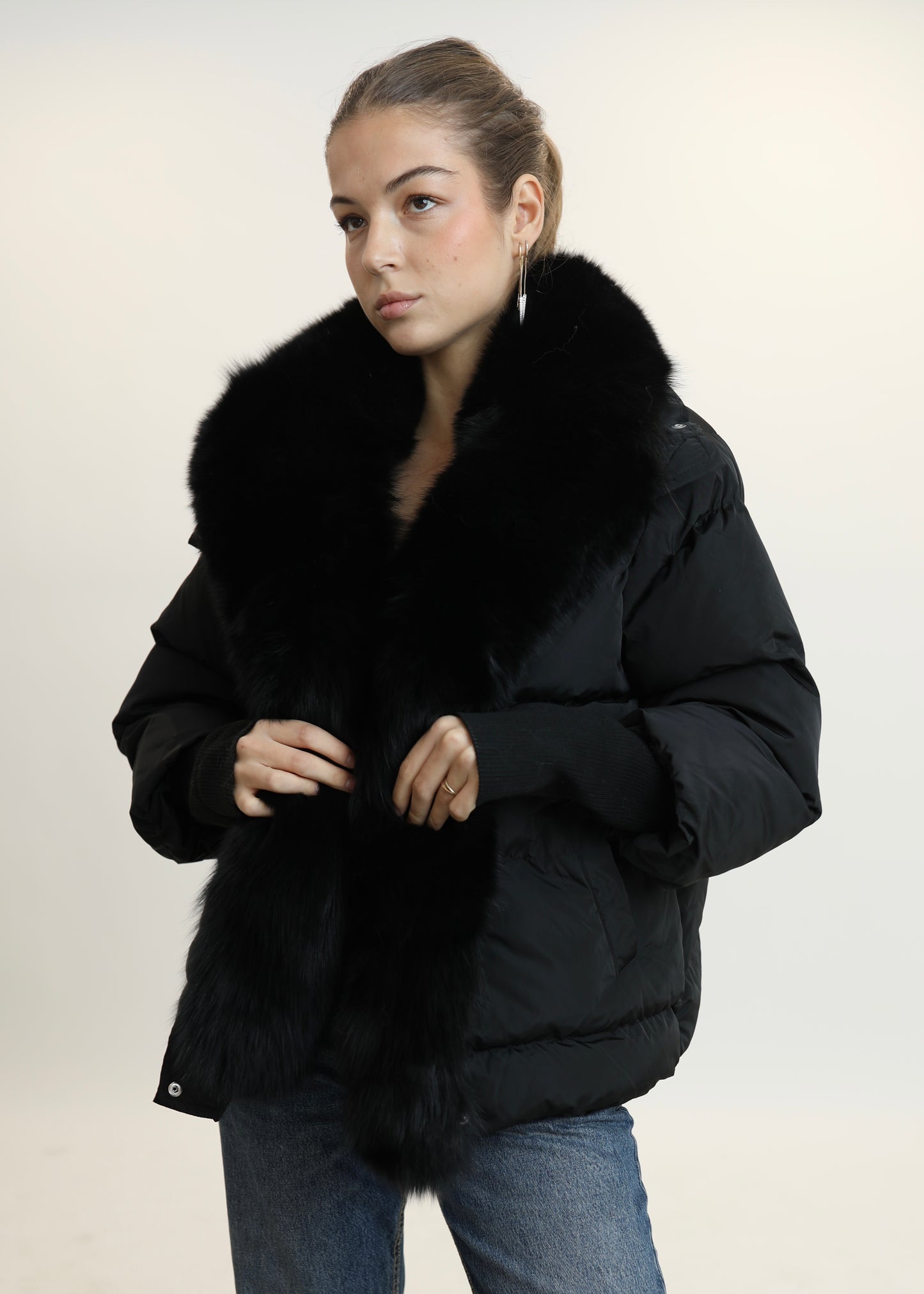 Abrigo BROOKLYN total black