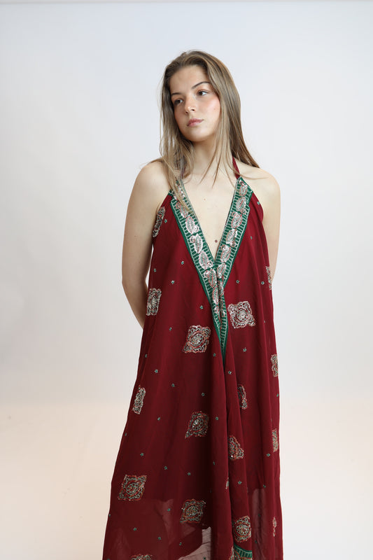 Vestido joya rojo 141