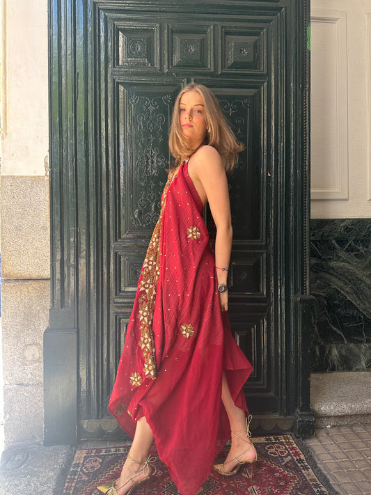 Vestido joya rojo